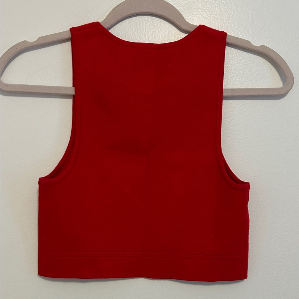 Mango Red Crop Top - Picture 4 of 5